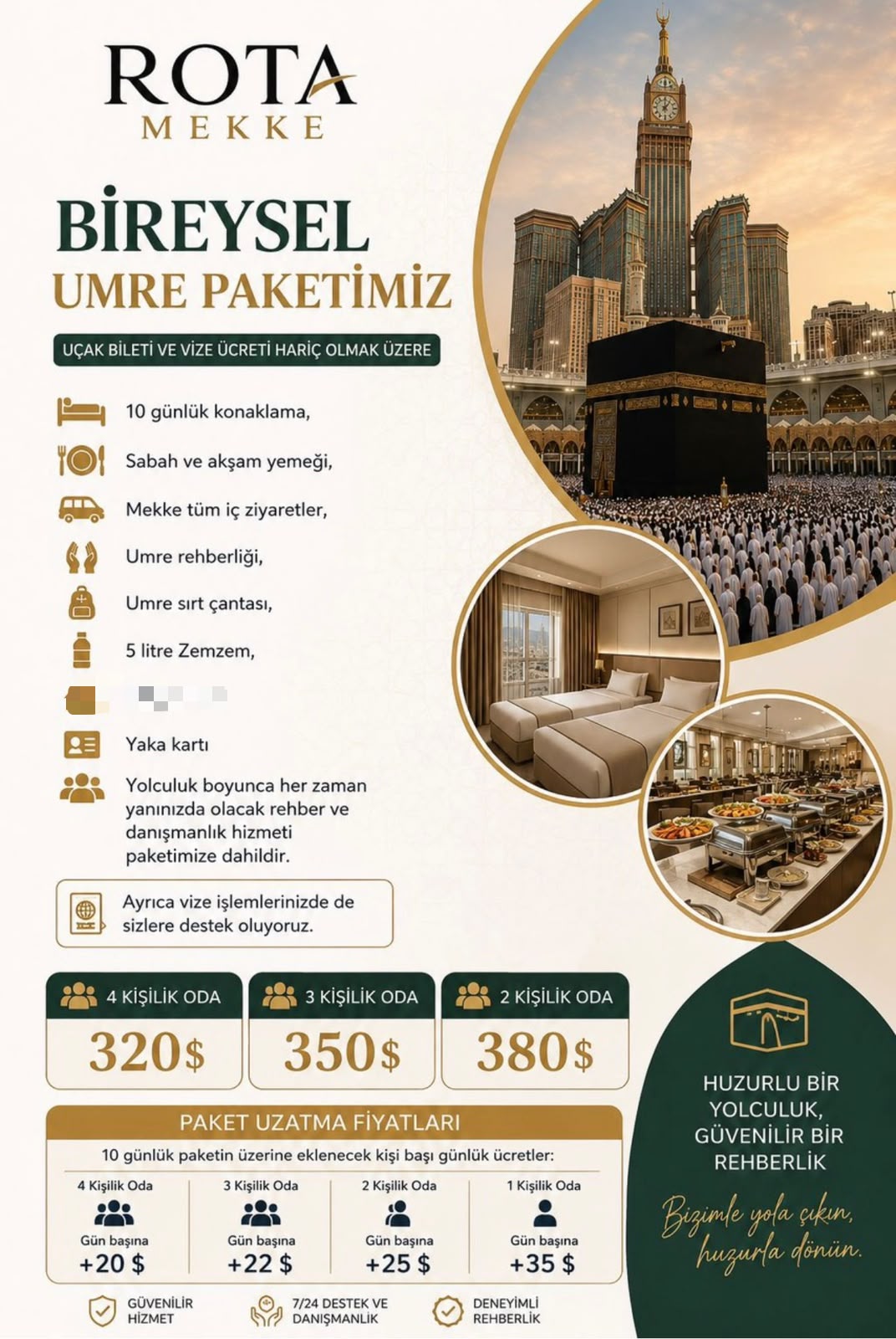 Rota Mekke umre paketi tanıtım görseli